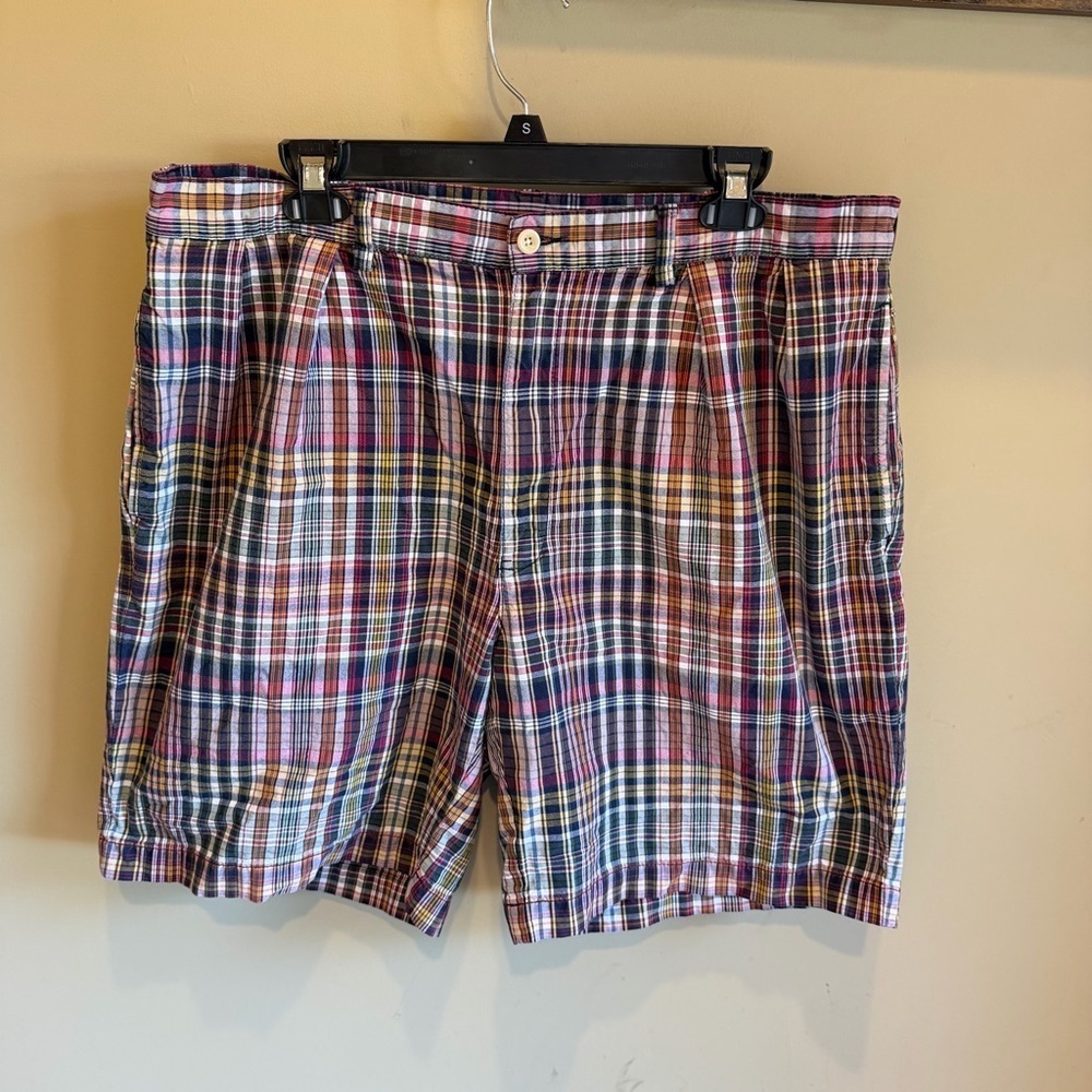 Ralph Lauren Tyler Plaid Golf Shorts